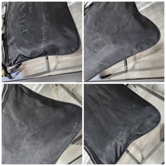 Authentic Prada Tessuto Nylon Crossbody Bag Black - Picture 11 of 13